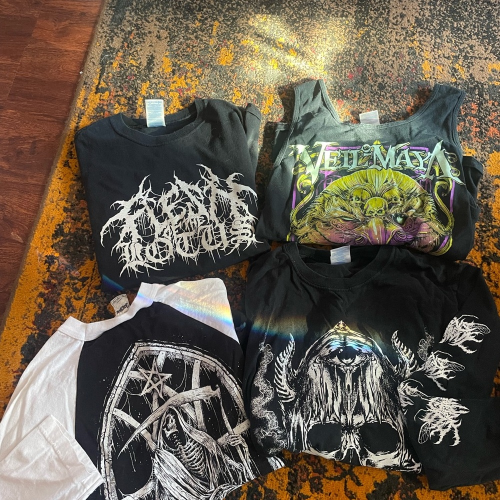 Metal band shirt bundle